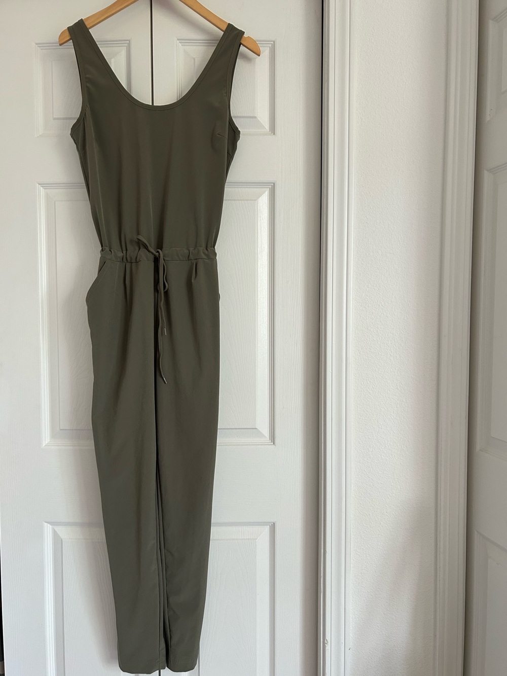 Columbia Women’s Anytime Tank Jumpsuit in Olive